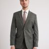 Men r.w. & co. Suits | Tailored-Fit Grey Checkered Suit Blazer Medium Grey