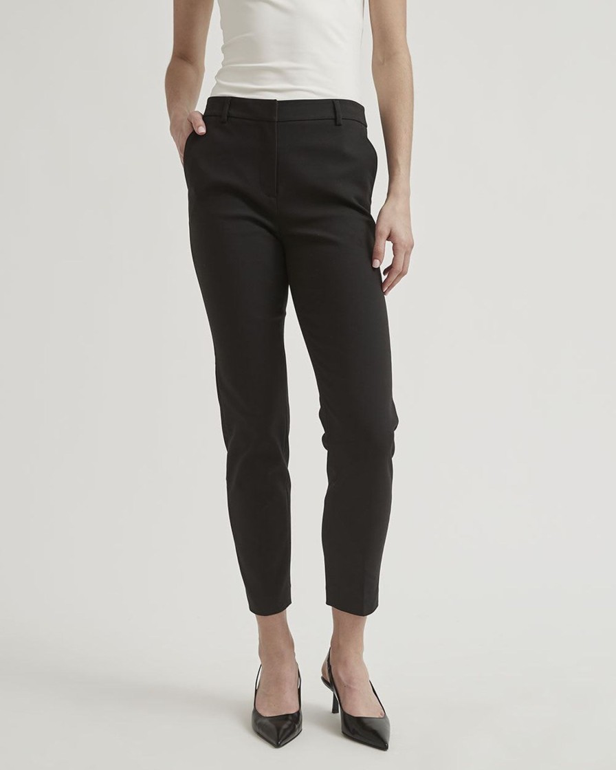 Women r.w. & co. Pants | Limitless Slim Ankle Signature Pant Black