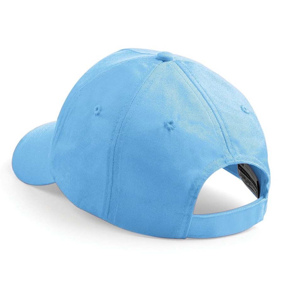 Men beechfield Scarves, Gloves & Hats | Beechfield - Unisex Plain Original 5 Panel Baseball Cap (Pack Of 2) Light Blue