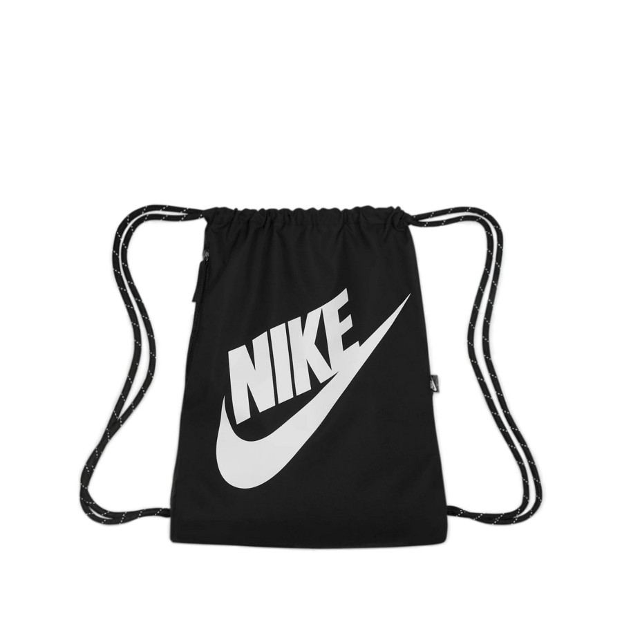 Men nike Bags & Wallets | Nike - Heritage Drawstring Bag Black