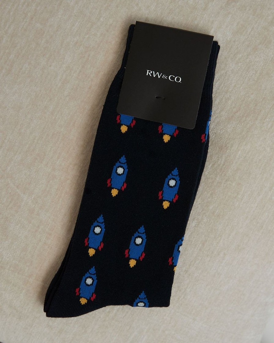 Men r.w. & co. Socks | Rocket Socks Total Eclipse