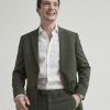 Men r.w. & co. Blazers | Dark Green Suit Blazer Chimera