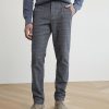 Men r.w. & co. Pants | Slim-Fit Houndstooth Brushed Pants Medium Grey