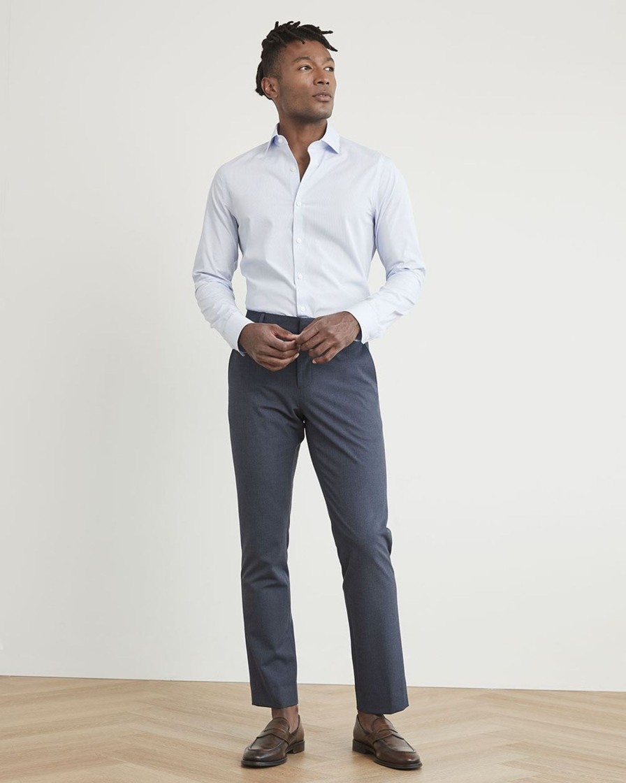 Men r.w. & co. Pants | Tailored Fit City Pant Dark Blue