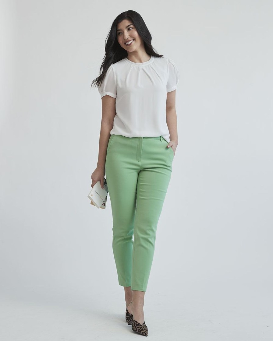 Women r.w. & co. Pants | Limitless Slim Ankle Signature Pant Jadesheen