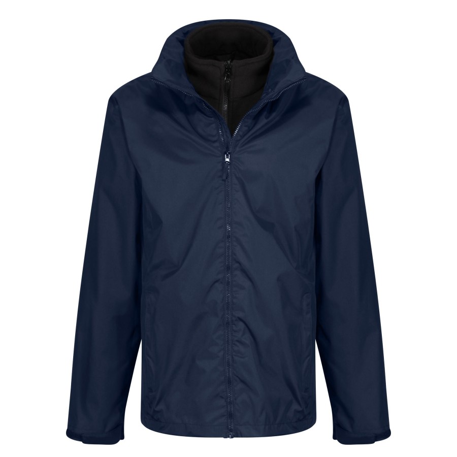 Men regatta Coats & Jackets | Regatta - Mens Classic Waterproof Jacket Dark Blue