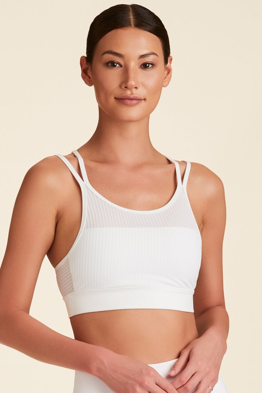 Women alala Active Tops | Alala - Mirage Cami Bra White