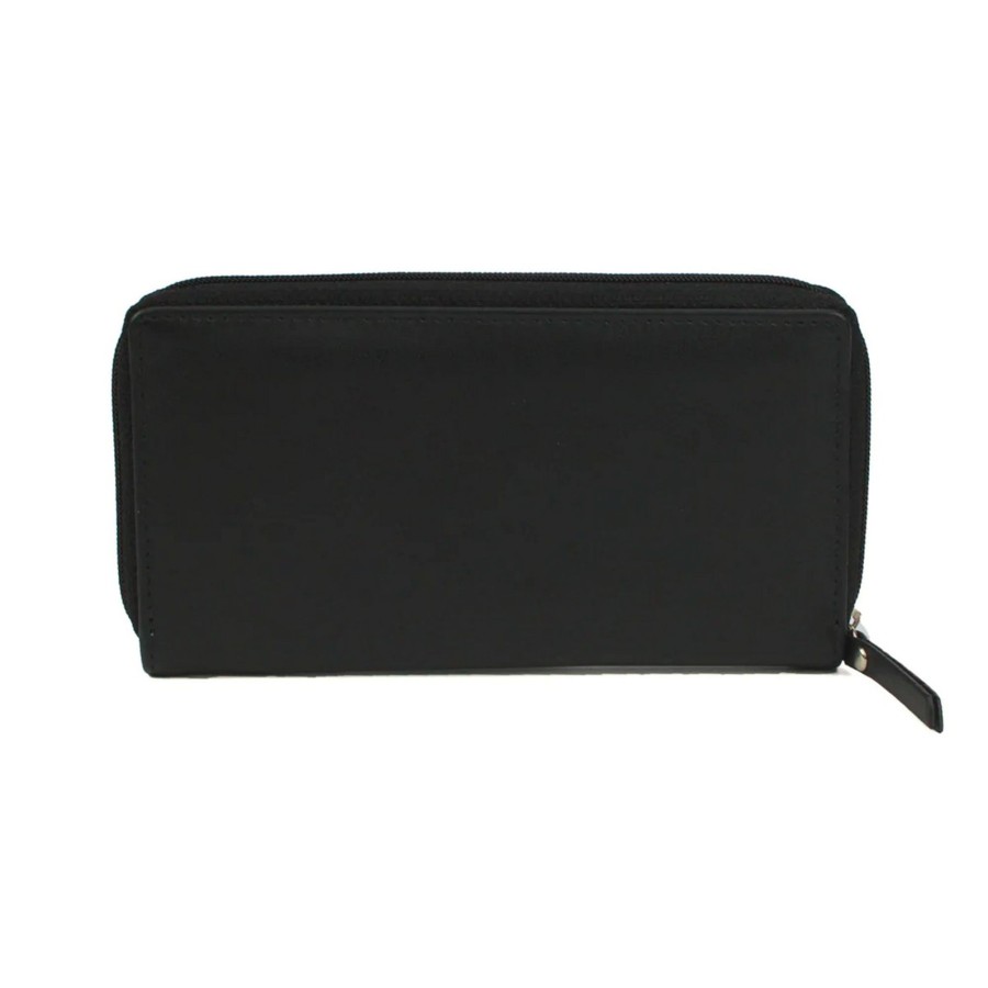 Women eastern counties leather Bags | Eastern Counties Leather - Womens/Ladies Rachel Laser Cut Leather Coin Purse Black