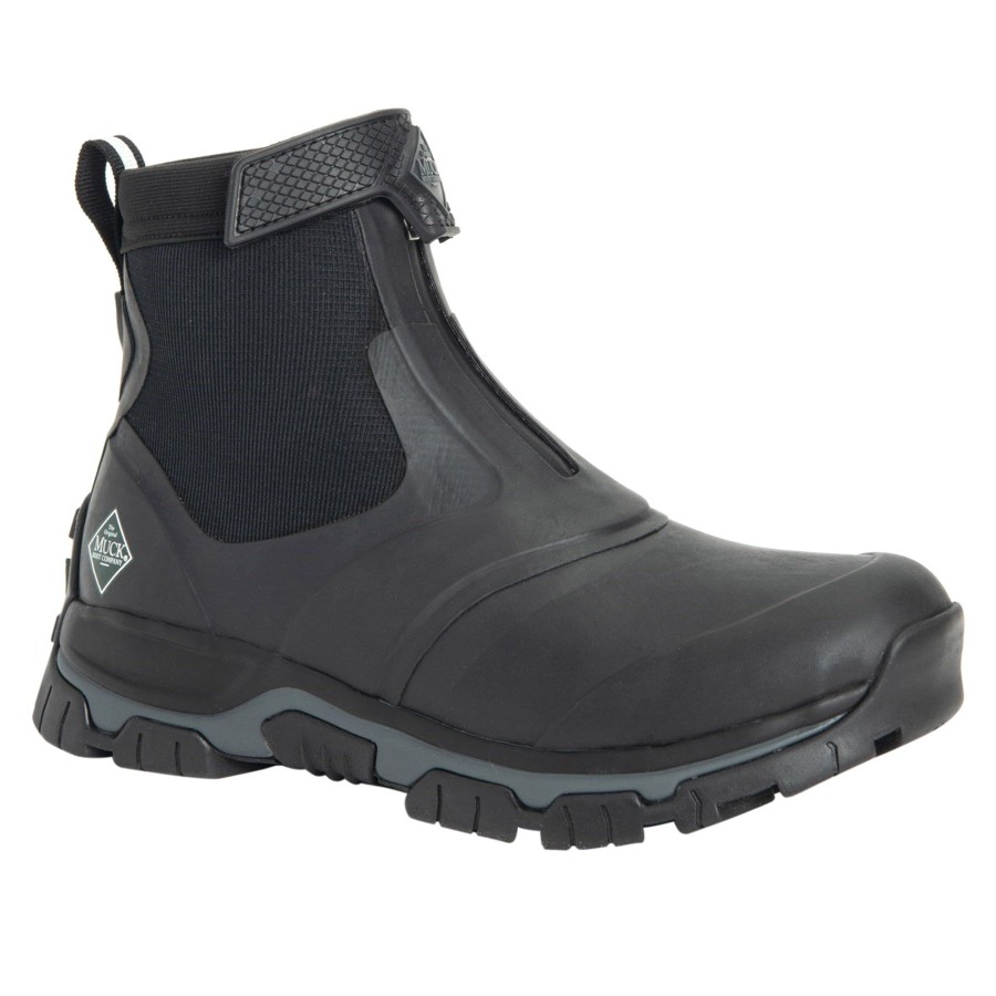 Men muck boots Shoes | Muck Boots - Mens Apex Mid Wellington Boots Black