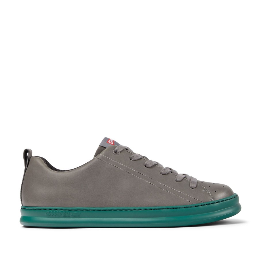 Men camper Shoes | Camper Runner Four In Medium Medium Grey