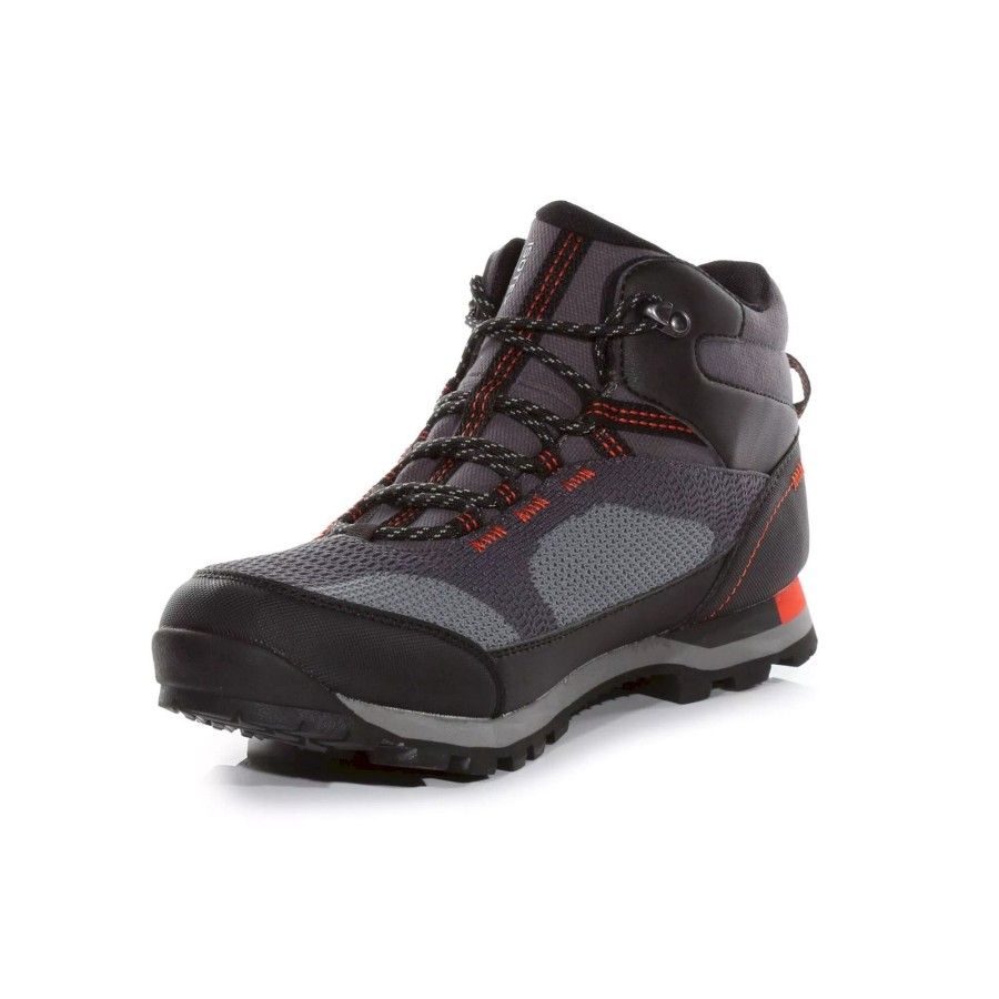 Men regatta Shoes | Regatta - Mens Blackthorn Evo Walking Boots Dark Grey