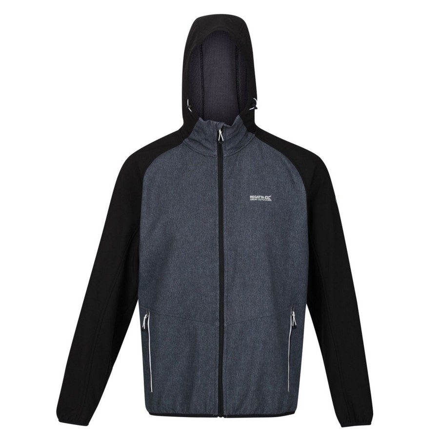 Men regatta Coats & Jackets | Regatta - Mens Arec Iii Jacket Dark Grey