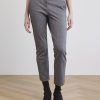 Women r.w. & co. Pants | Straight-Leg Mid-Rise Tweed Ankle Pant Black Multi