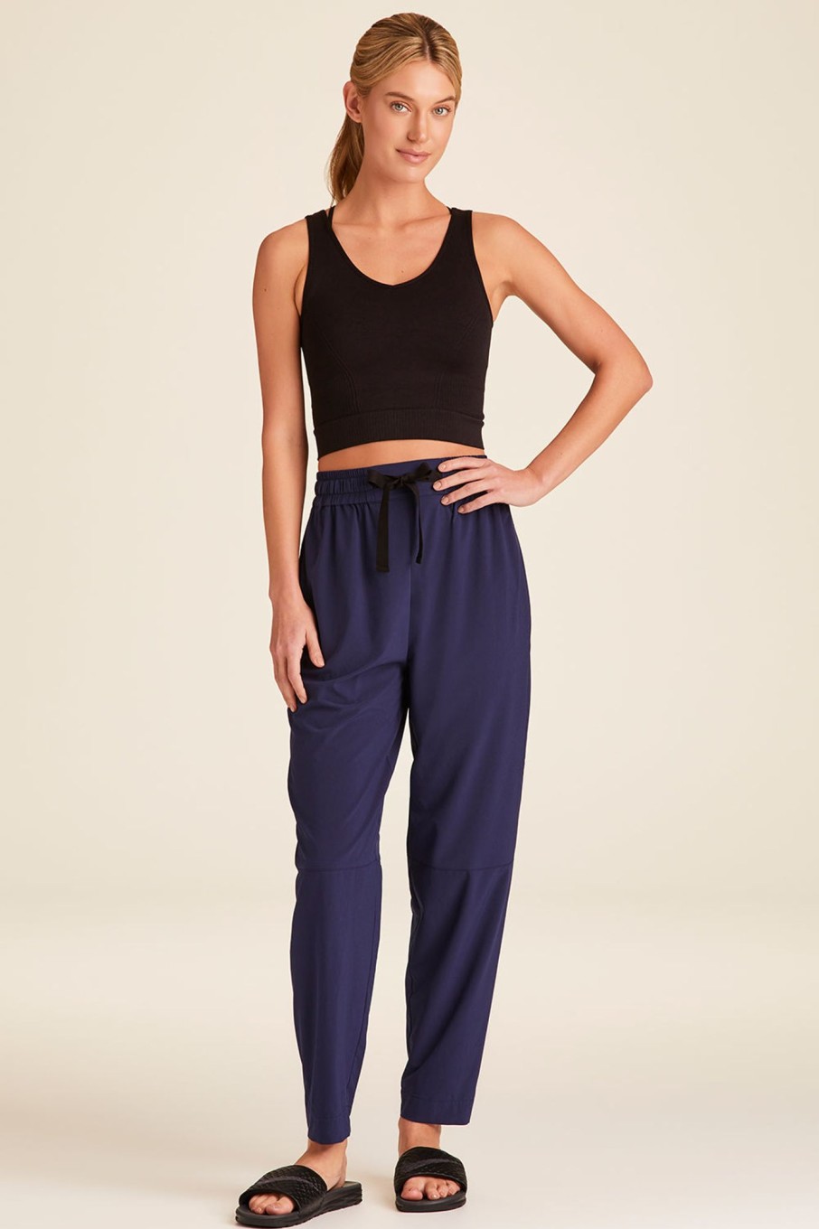 Women alala Active Bottoms | Alala -Commuter Pant Dark Blue