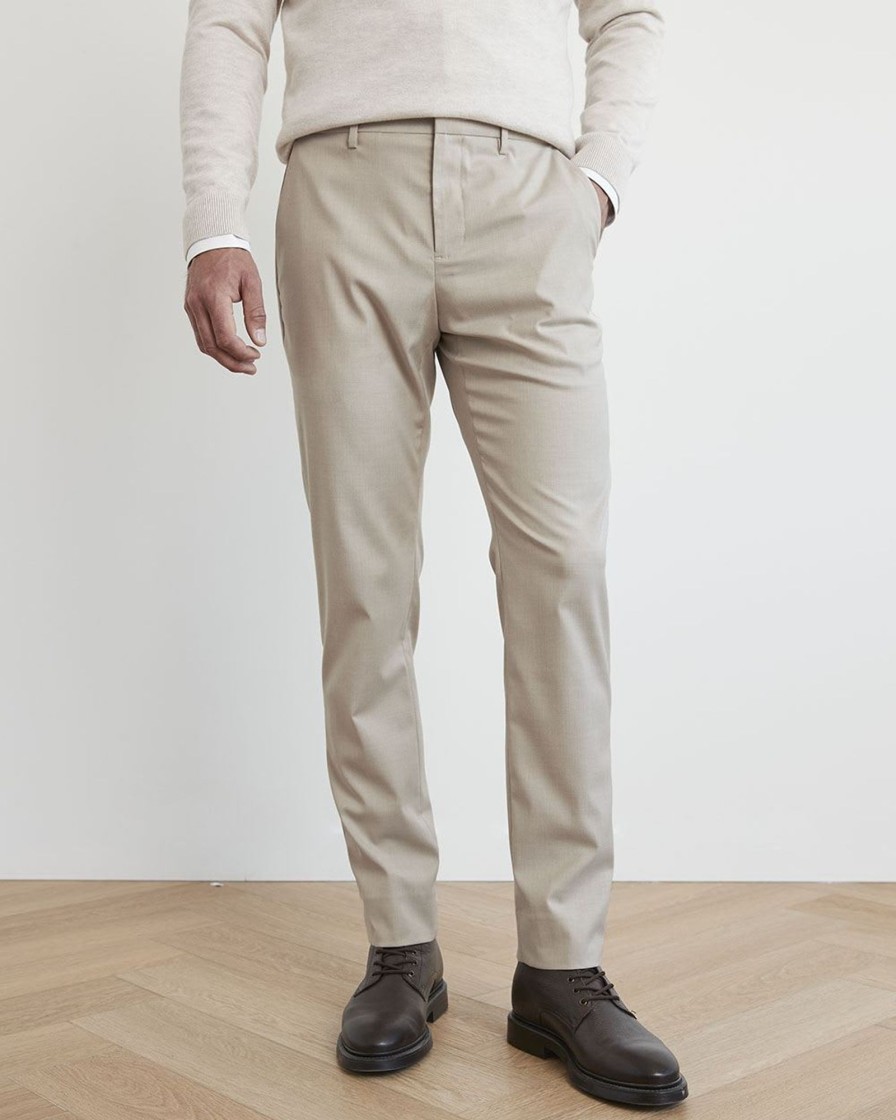 Men r.w. & co. Pants | Slim-Fit Beige City Pant Light Beige