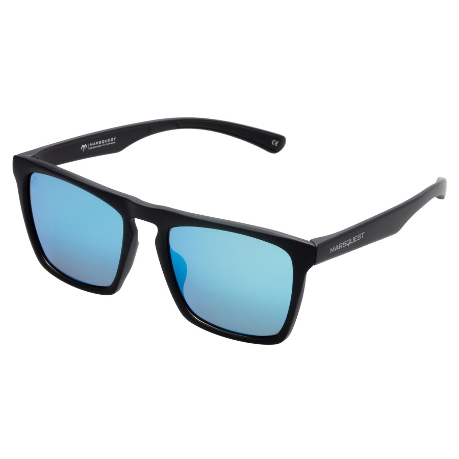 Women marsquest Sunglasses | Marsquest - Polarized Square Sunglasses Unisex Light Blue