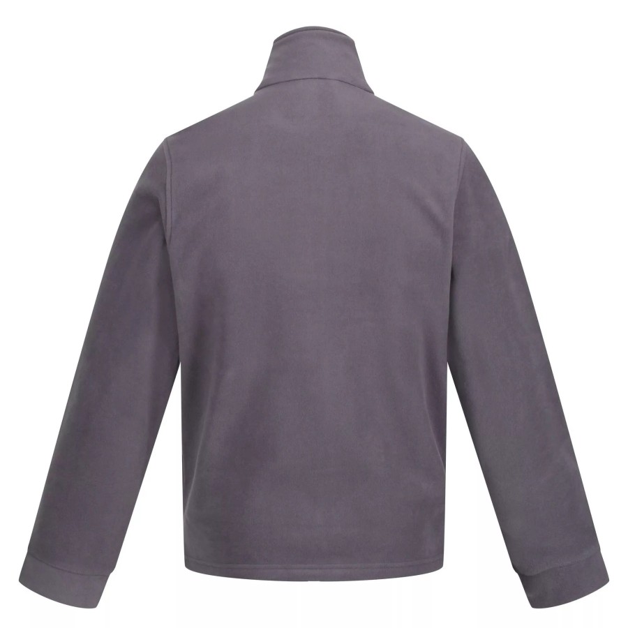 Men regatta Coats & Jackets | Regatta - Mens Classic Fleece Dark Grey