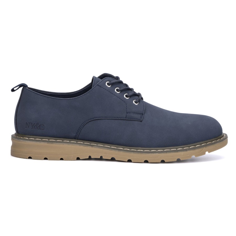 Men new york & company Shoes | New York & Company Men'S Dorian Dress Casual Dark Blue