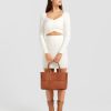 Women belle & bloom Skirts | Belle & Bloom C'Est Belle Knit Mini Skirt White