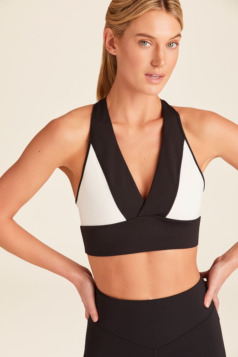 Women alala Active Tops | Alala - Bolt Bra Gold