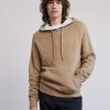 Men r.w. & co. Sweaters & Cardigans | Hoodie With Kangaroo Pocket Tiger'S Eye