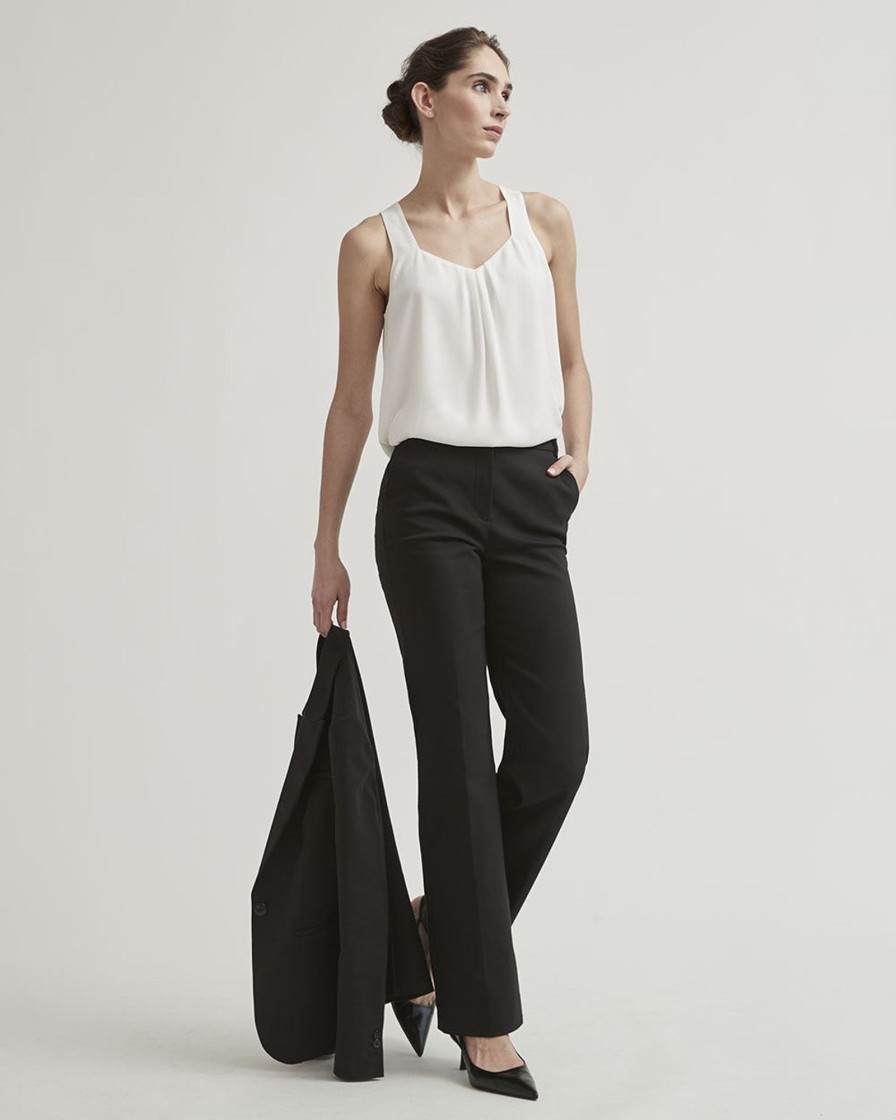 Women r.w. & co. Pants | Limitless High-Waist Wide Leg Signature Pant Black