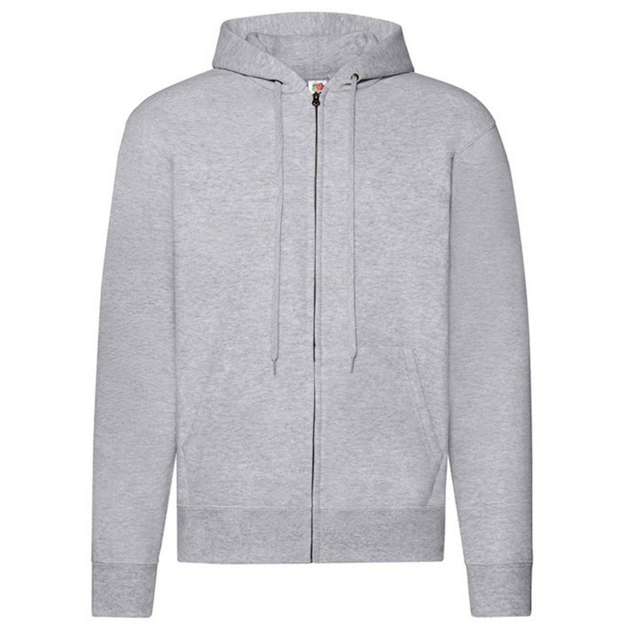 Men fruit of the loom Sweatshirts & Hoodies | Fruit Of The Loom - Unisex Adult Classic Hoodie Light Grey