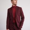 Men r.w. & co. Suits | Slim-Fit Brushed Suit Blazer Vineyard Wine