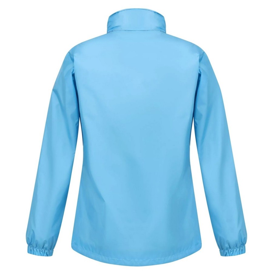 Women regatta Coats & Jackets | Regatta - Womens/Ladies Corinne Iv Waterproof Jacket Light Blue