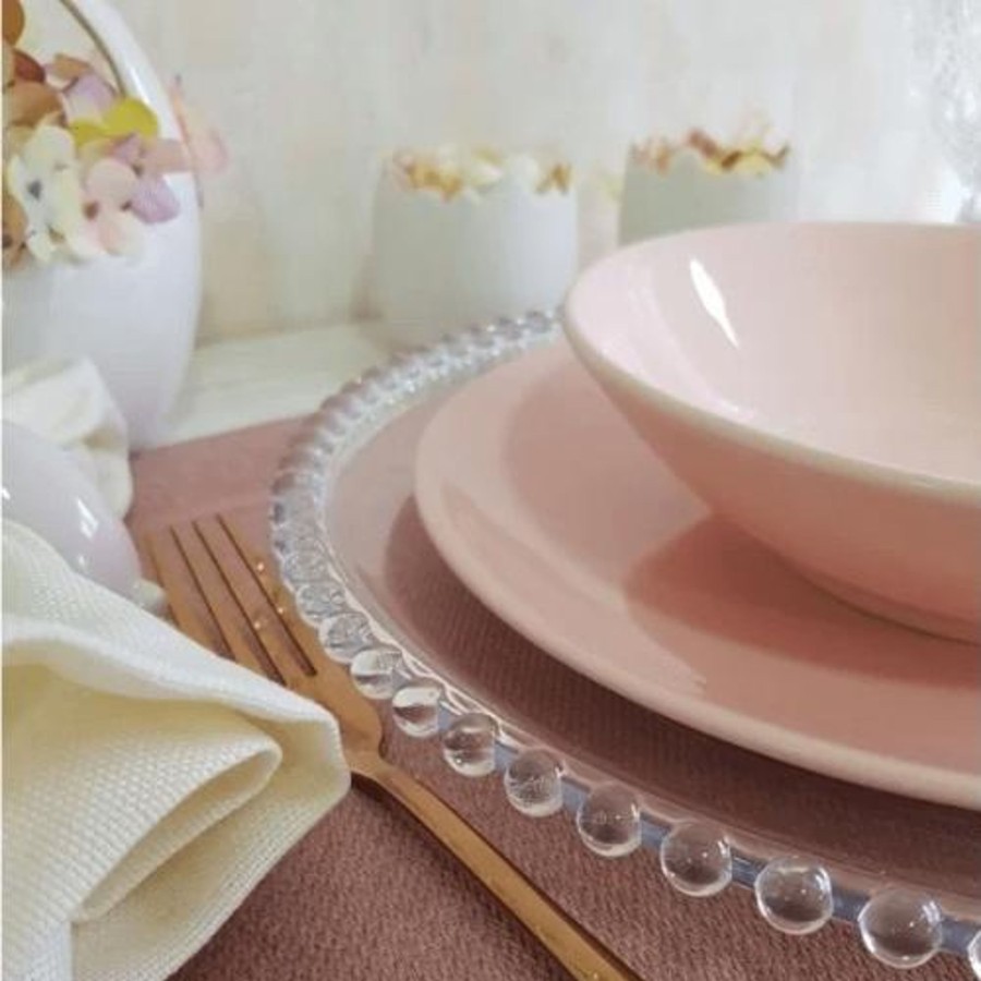 Home oxford | Oxford Unni Millenial 20 Pieces Dinnerware Set Service For 4 Light Pink