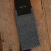 Men r.w. & co. Socks | Gradient Micro Dot Socks Med Grey Mix