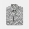 Men r.w. & co. Shirts | Tailored-Fit Dress Shirt With Floral Pattern Tofu