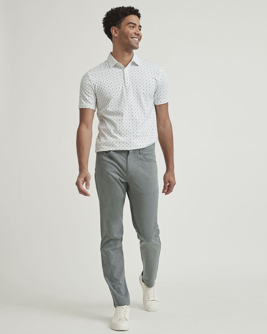 Men r.w. & co. Pants | Slim Leg 5-Pocket City Pant Drizzle Grey