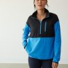 Women hyba Hyba Activewear | Polar Fleece Top With Half-Zip Mock Neckline, Hyba Campanula