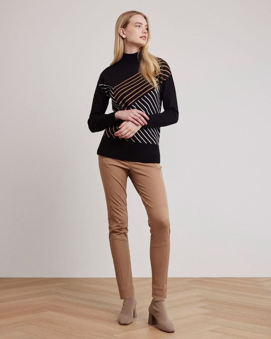 Women r.w. & co. Pants | High-Rise Legging Pant With Zipper Fly Woodsmoke