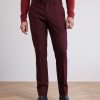 Men r.w. & co. Pants | Slim-Fit Brushed Suit Pant Vineyard Wine