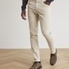 Men r.w. & co. Pants | Solid Slim-Fit Corduroy Pants Oatmeal