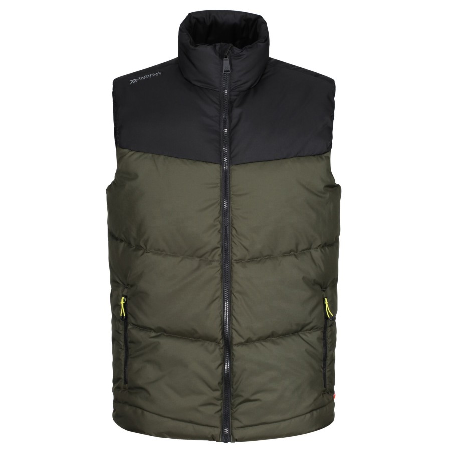 Men regatta Coats & Jackets | Regatta - Mens Regime Insulated Body Warmer Dark Green