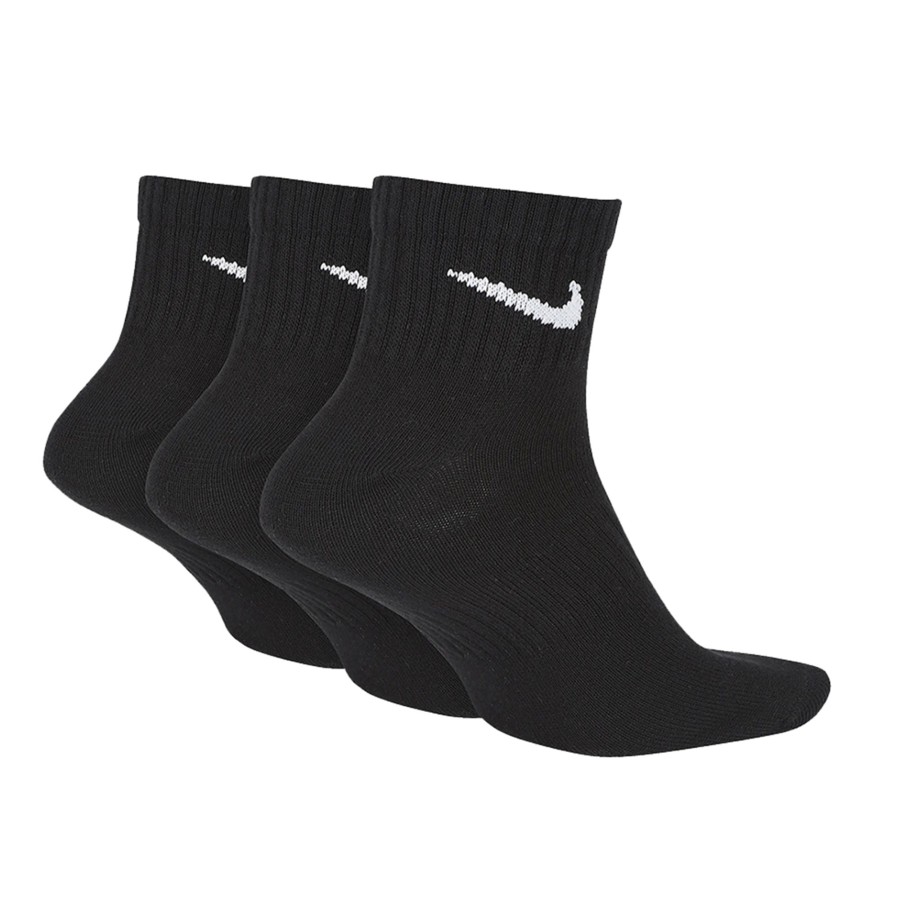 Men nike Socks | Nike - Everyday Ankle Socks (3 Pairs) Black