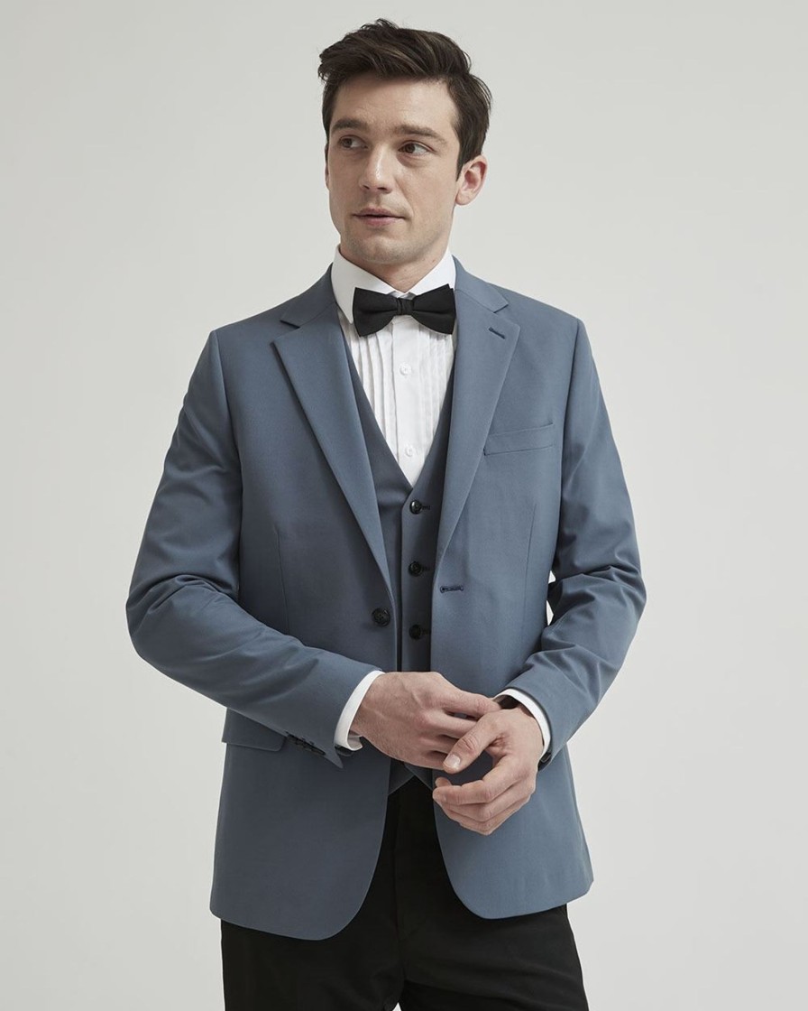 Men r.w. & co. Suits | Solid Suit Blazer Grisaille