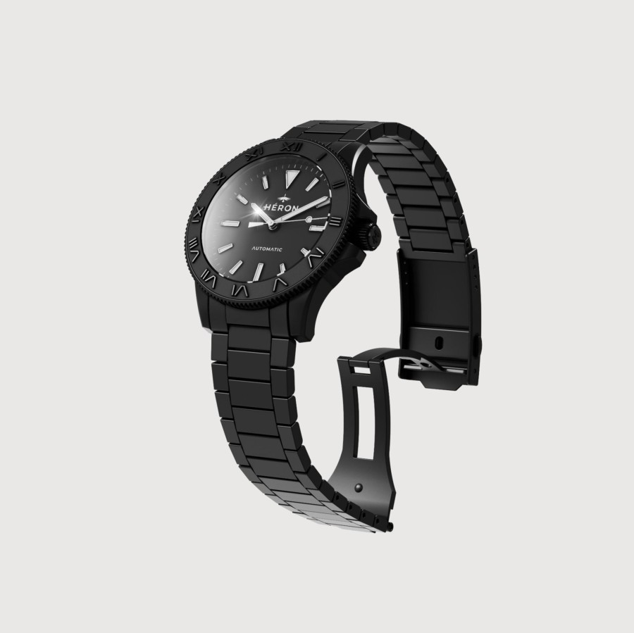 Men héron watches Watches | Heron Watches | Gladiateur Mmlxv, Noir Black