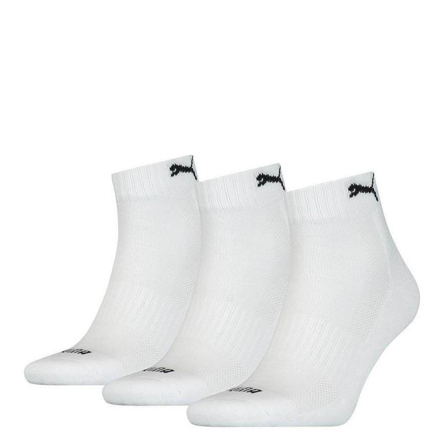 Men puma Socks | Puma - Unisex Adult Cushioned Ankle Socks (Pack Of 3) White