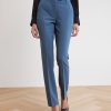 Women r.w. & co. Pants | High-Rise Slim-Leg Blue Pant Bering Sea