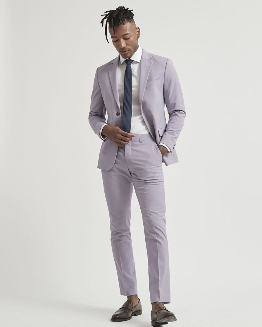 Men r.w. & co. Suits | Solid Suit Pant Lavender