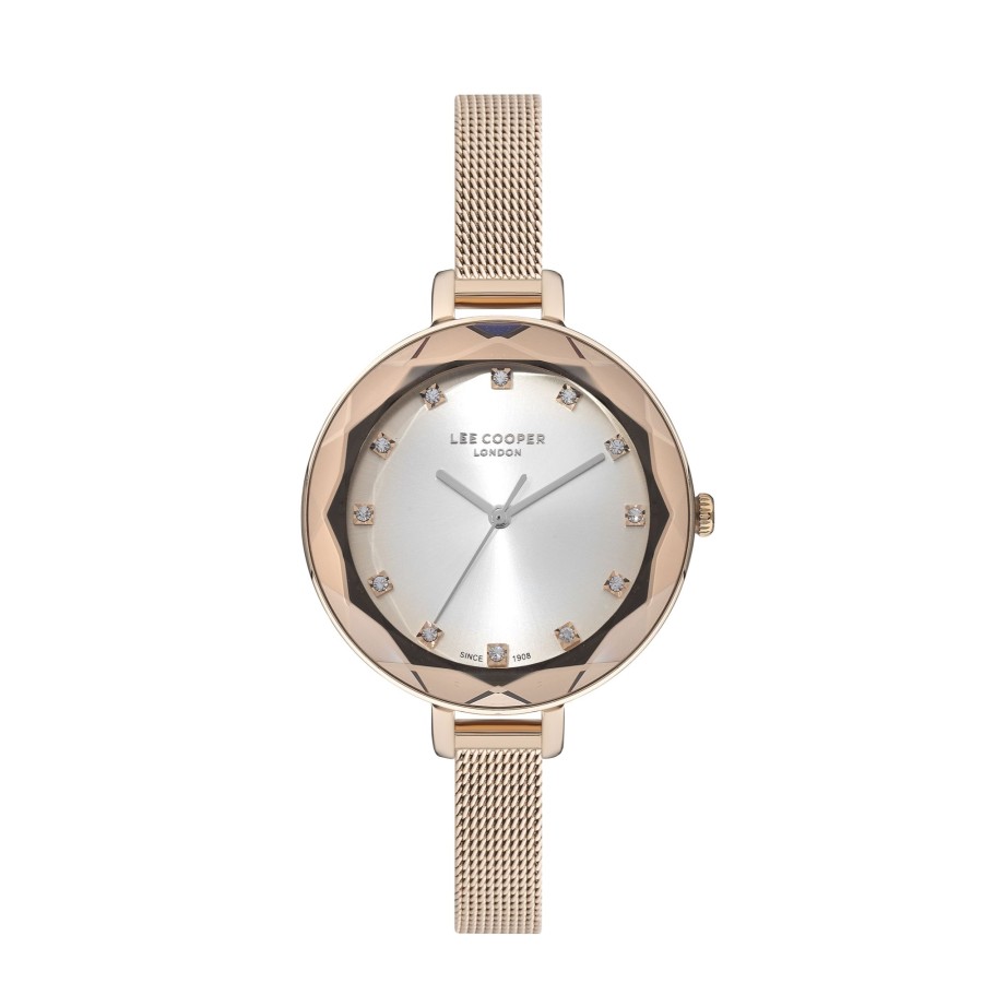 Women lee cooper Watches | Lee Cooper-Women'S 36Mm Watch W/Rose Dial Rose Gold