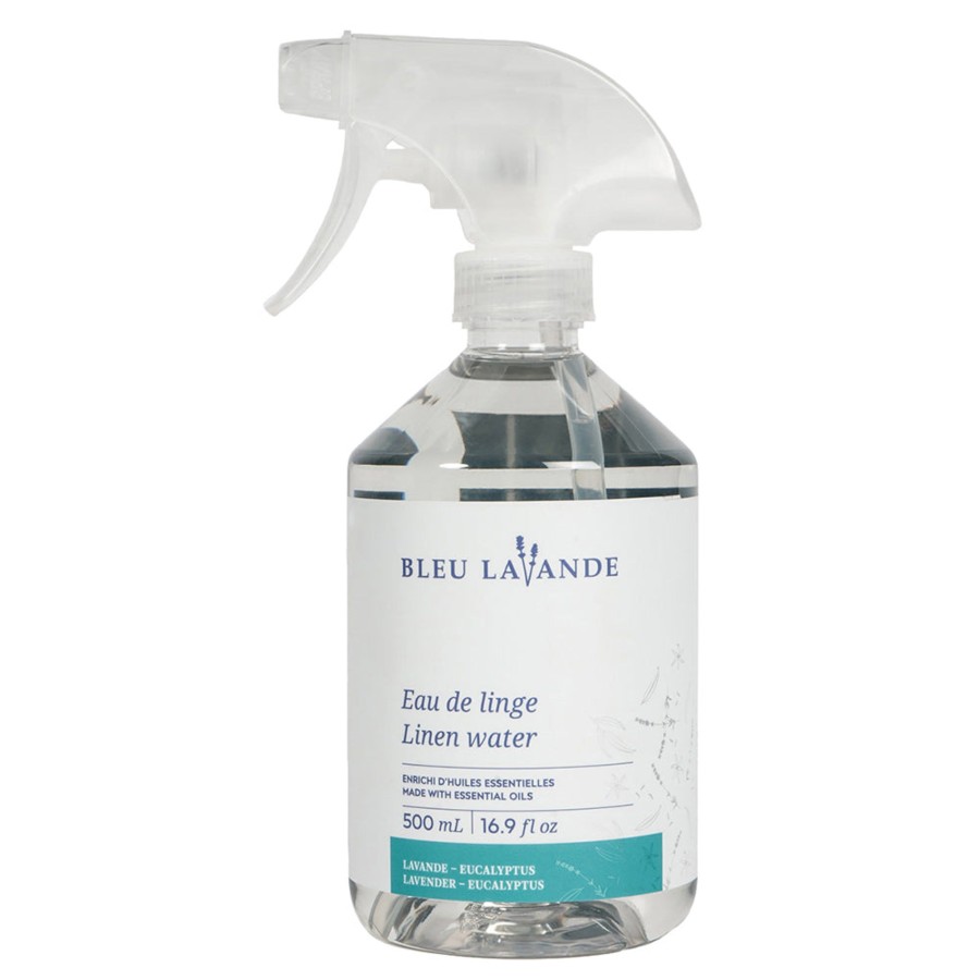 Home bleu lavande | Bleu Lavande - Lavender-Eucalyptus Linen Water - 500 Ml N/A