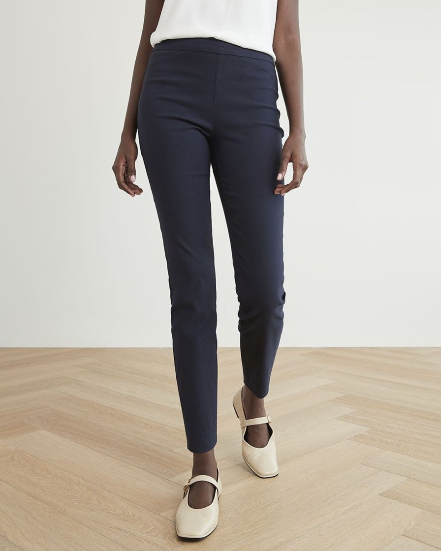 Women r.w. & co. Pants | Solid High-Rise City Legging Pant Night Sky