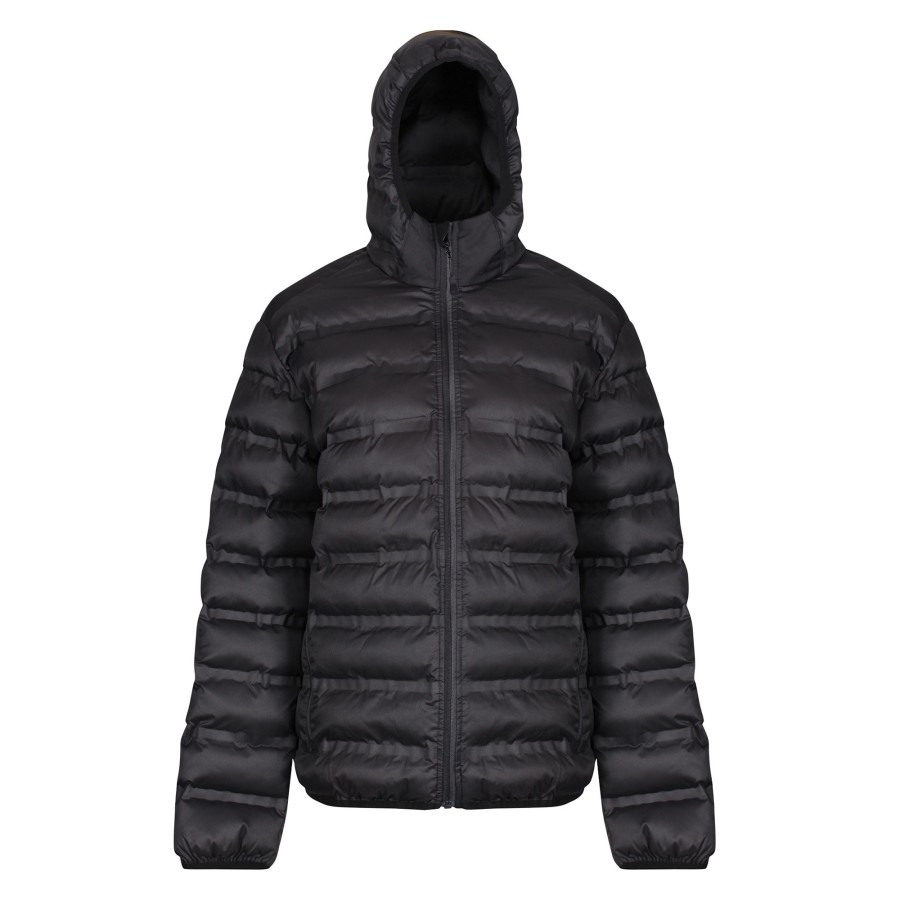 Men regatta Coats & Jackets | Regatta - Mens Xpro Icefall Iii Insulated Padded Jacket Black