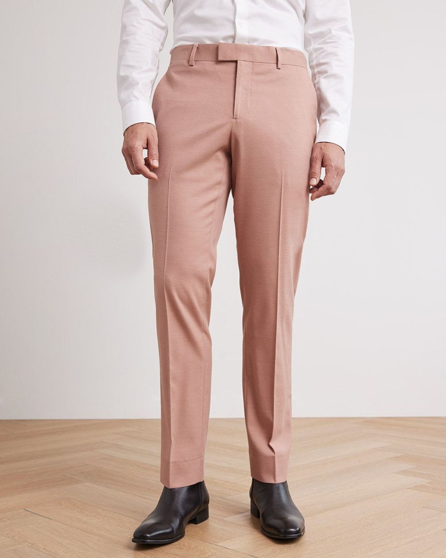 Men r.w. & co. Suits | Slim-Fit Pink Suit Pant Ash Rose