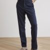 Men r.w. & co. Pants | Solid Slim-Fit Brushed Twill City Pant Navy Blazer